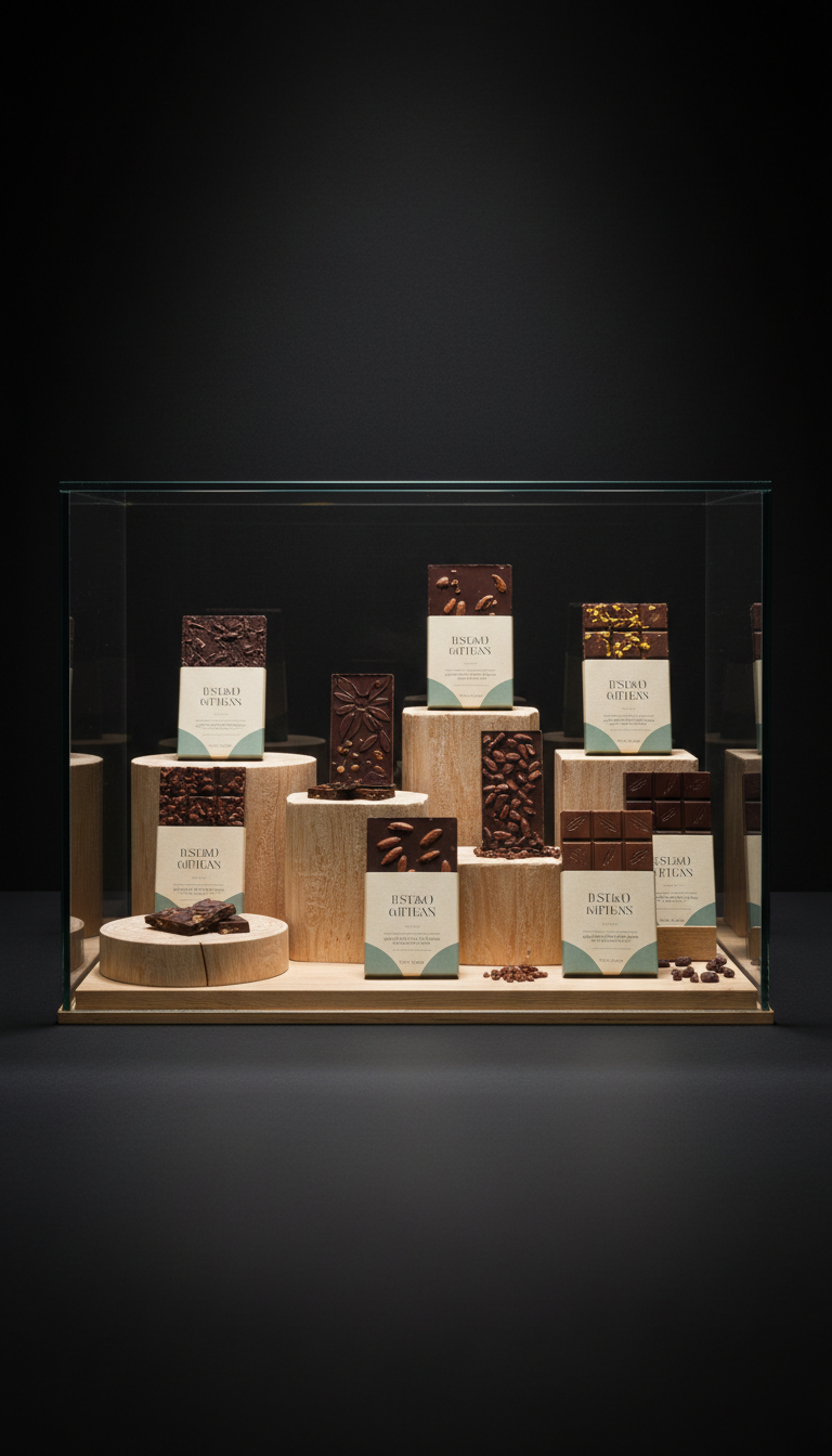Single-Origin Artisan Chocolate Bars Case