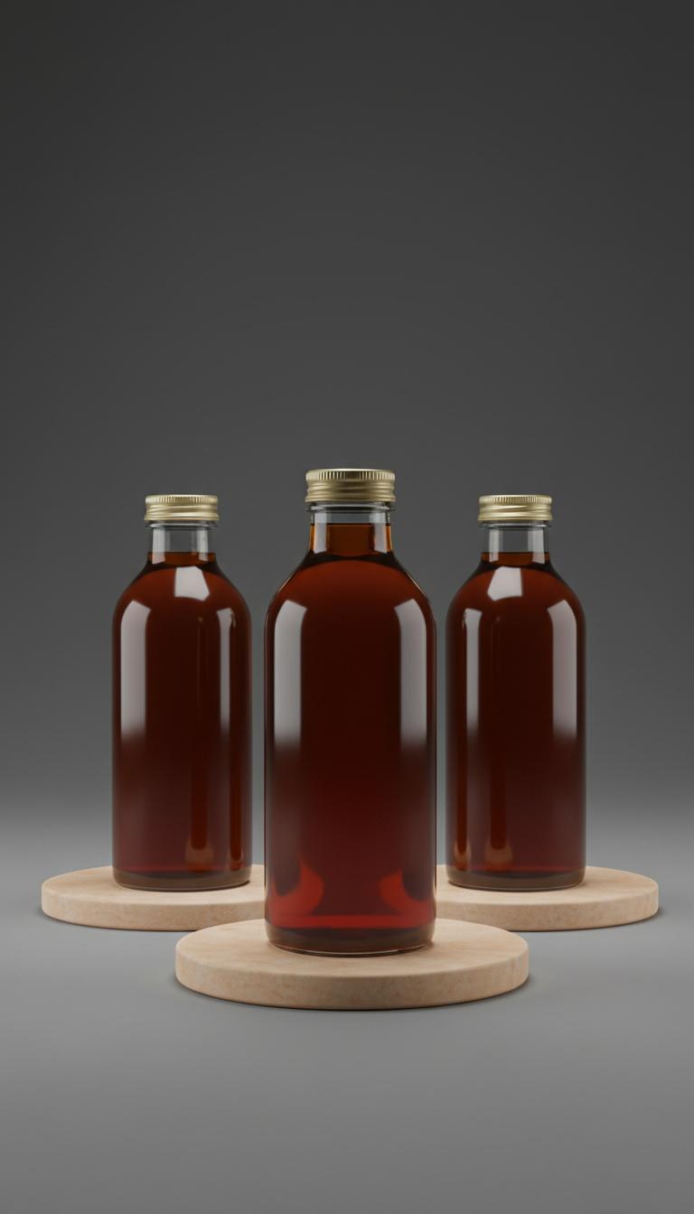 Cold-Brew Coffee Glass Bottles Pack